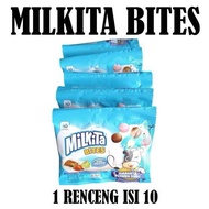 Milkita Bites Renceng Candy contains 10
