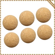 [WhstrongMY] 6x Table Football Cork Table Soccer Wood Foosball 36mm Table Soccer Accessories