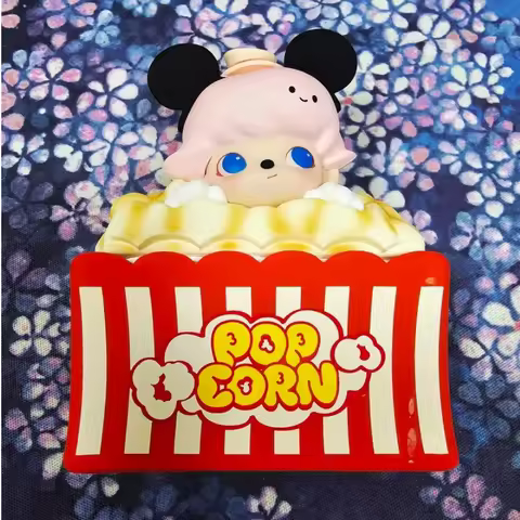 Genuine Pop Mart Dimoo World Disney Series Earphone Case Airpods Pro Desktop Ornament Anime Peripher