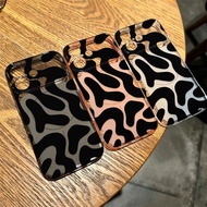 Redmi 12 9C 13 13X 13C 14C A3 17C A4 A5 A7 15 15C PRO Black Ripple Large Window Soft Case TMSC045WY