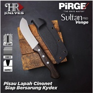 Pirge Sultan Cinonet Siap Bersarung Kydex / tanpa sarung (31442) 12.5cm