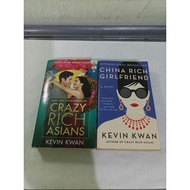 Crazy imported novel Rich asians and Chinese Rich girlfriend (Kevin kwan)/ per book