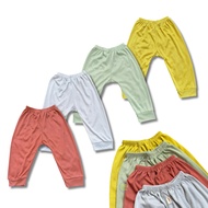 4 Pcs Premium Long Pants for Baby Kimfa Pempers Plain SML XL