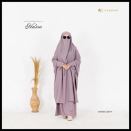 Terbaru Heedaya-Halwa French Khimar Set Rok Khimar Manset Jilbab Manset Jilbab Tngan Jilbab Umroh Ba