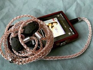 究極16絞單晶純銀銅耳機線 升級線 64 audio jh audio Shure westone fender campfire 2.5mm3.5mm4.4mm