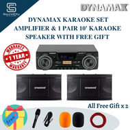 Karaoke Set Home Karaoke Speaker System Full Set Dynamax AV100UB Karaoke Amplifier & Dynamax CSE100 