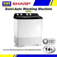 Sharp 14KG Sharp Semi-Auto Washing Machine - EST1416