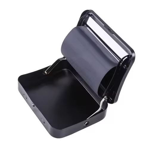70 78mm Automatic tobacco Rolling box Machine smoke papers metal maker case portable Container Stora