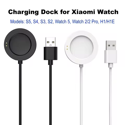 Charging Dock for Xiaomi Watch S5, S4, S3, S2, Xiaomi Watch 5, Watch 2, 2 Pro, H1/H1E Magnetic Charg