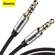 Baseus 3.5mm Jack Audio Cable Jack 3.5 mm Male to Male Audio Aux Cable For Samsung S10 Car Headphone Speaker Wire Line Aux Cable