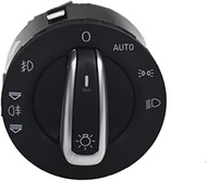 Wivplex Chrome Headlight Fog Lamp Control Switch 4FD 941 531A 4F1 941 531E, for A6 C6 4F S6 RS6 Q7 A