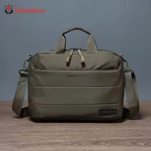 VOLUNTEER Shoulder Bags for Men 2025 Oxford Cloth Multi-pocket Travel Capacity High Quality Crossbod