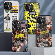 brooklyn nine-nine 02 Tempered Glass Phone Case For IPhone 16 15 14 13 12 11 Pro XS Max Plus Mini X 