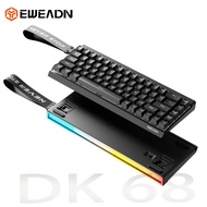 EWEADN 68 Keys Magnetic Keyboard/Mechanical Keyboard/Rechargeable DK68 Gaming Keyboard Blue Switch