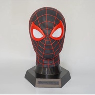miles morales premium lining spiderman mask faceshell