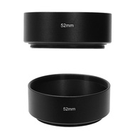(BEYX) 2 Pcs Mount Standard Metal Lens Hood for , 52Mm & 55Mm
