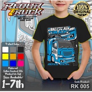 KAOS TRUK WAHYU ABADI BAJU TRUCK OLENG ANAK GAMBAR KAOS ANAK ANAK