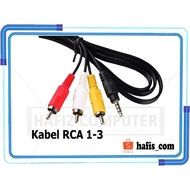 RCA Cable 1-3 Av In / Av Out Cable / Av DVD Cable / Av Tv Cable / RCA Cable 1-3 / 3 RCA to 3 RCA Cab