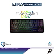 1st Player Black.Sir K7 Lite | Wired TKL 87-Keys RGB Mechanical Gaming Keyboard | Blue Switch