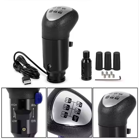 AC14 USB Truck Game Simulator Shifter for G29 G27 G25 Racing Game Simulator Shifter