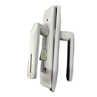 DOORHANDLE GREY-New Door Handle Lock Alloy Handle Door Lock Accessories Simple Bedroom Bathroom