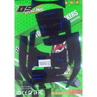 YAMAHA Nmax V3 Tankpad Body Protector Accessories Tank Pad Nmax v3 Embossed Rubber Material -