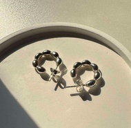 Rove earrings ต่างหูโรป handcrafted by minormood เงินแท้ 925