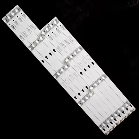 8/40Pcs LED Backlight Strip for TCL 55" TV 55HR330M05A6 55HR330M04B6 V0 TOT_55D2900 55S401 55S403 55