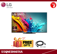 [ Delivered by Seller ] LG 55" inch QNED86 AI TV 4K Smart TV (2024) 55QNED86TSA 55QNED86 55QNED