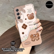 Latest Samsung A34 5G Case - Cute Bear Fashion Case - Samsung A34 5G Softcase - Pro Camera Case - La