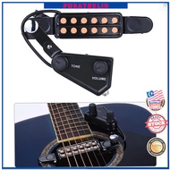 【Selangor In Stock】12 Hole Acoustic Guitar Pickup P-011 Sound Hole Pickup Magnetic Transducer Guitar