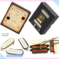 Shanshan Guitar Pickups Kit Alnico 5 Vintage Voiced Tone Single Coil Pickup Electric Guitar Pickup Musical Instrument