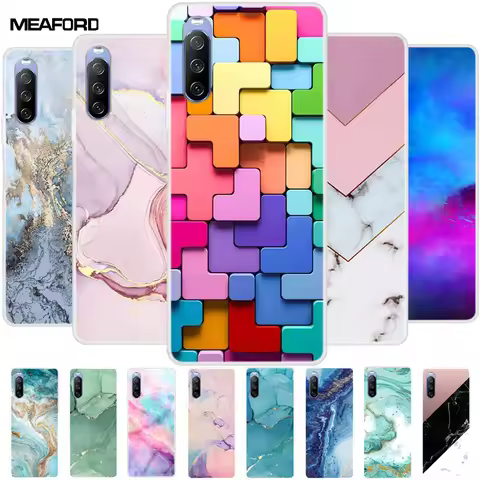 For Sony Xperia 1 10 II 1 5 III ​Cases Soft TPU Silicone Clear Case For Sony Xperia L4 L3 L2 Covers 