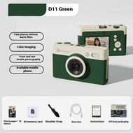 LZ D1 Pro Color print camera, 48 million pixel digital camera with 8GB SD card, card reader, 10 shee
