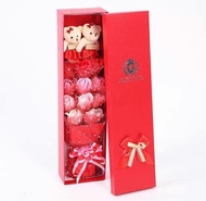 [HCM]Quà tặng dễ thương- Hộp hoa hồng sáp  MARKETVIETNAM- 11 bông