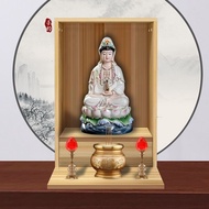 Buddha Statue Buddha Cabinet Cabinet Shrine God of Wealth Home God of Wealth Altar Altar Guanyin Gua