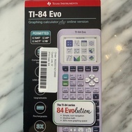 Texas Instruments TI-84 EVO (upgraded TI-84 PLUS CE) GRAPHING CALCULATOR - Lavender