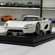 [Ready Stock] FrontiArt FA 1: 18 Koenigsegg Koenigsegg CC850 Crystal White Resin Car Model Retail Pr