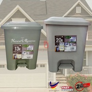 Tong Sampah Pijak/ Tong Sampah Plastik/ Trash Cans With Lids/ Plastic Step Dustbin