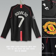 [Long-sleeve T-shirt SSS+]07-08 Manchester United Long-sleeve T-shirt No. 7 RONALDO Retro Sports T-S
