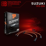 สายหัวเทียน SUZUKI - CARIBIAN G13 เครื่อง SJ413 ตรงรุ่น - TOP PERFORMANCE JAPAN - TPS-018 - สายคอยล์