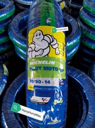 Michelin MotoGP 70/90-14 80/90-14 90/90-14 90/80-14 100/80-14 100/90-14 (100% Original) Tayar Motor 