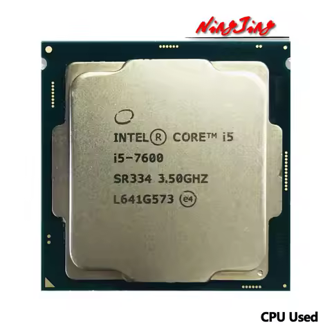 Intel Core i5-7600 i5 7600 3.5 GHz Quad-Core Quad-Thread CPU 6M 65W LGA 1151