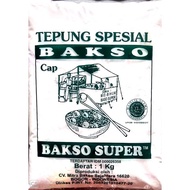 SAGO AREN SPECIAL MEATBALL FLOUR 1KG PREMIUM CAP BAKSO SUPER HALAL WHOLESALE 100% ORIGINAL SAGO FLOU
