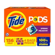 [Bundle of 4] Tide Liquid Laundry Detergent Pods Carton 4 x 39 per pack