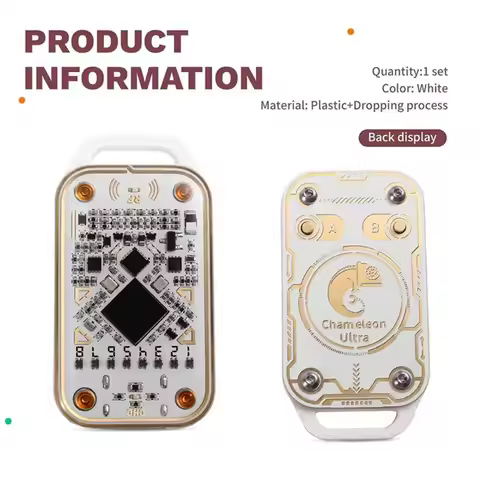Chameleon V3.0 RFID Smart Chip Emulator Copier With 5Xwhite Card Reader Writer 125Khz 13.56Mhz ID IC