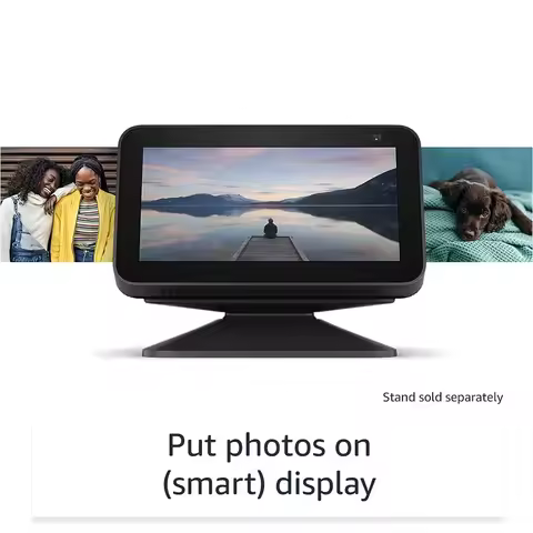 -Original Echo Show 5 2nd Gen Smart Wifi Smart Display With Alexa and 2 MP/Voice Assistant