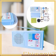 [Chiwanji2] Portable DIY AM FM Radio Kit Classic Circuit Soldering Assembly Project for Electronics 