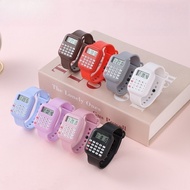 Multifunctional Calculator Children's Watch, Digital Display Date See Time Miniature Calculator Watc