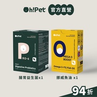 [OhPet] Essential For Cats Cat Health Care Gastrointestinal Probiotics+Omega-3 Norwegian Fish Oil|2 